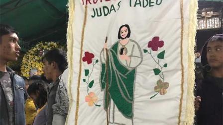 Desde este viernes, feligreses llegaron al  templo de San Hipólito para venerar a San Judas Tadeo. Foto: José Antonio
