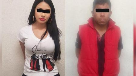 Los jóvenes quienes se identificaron como Sayhra Ivonne G. A., y Víctor Antonio B. P., dijeron trabajar para el grupo delictivo la línea; asimismo desarrollar actividades relacionadas con el narcomenudeo.