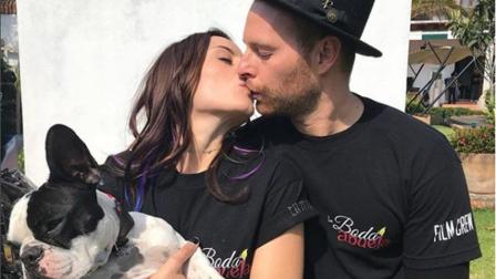 Los actores Marimar Vega y Luis Ernesto Franco contrajeron matrimonio en 2015, tras cinco años de noviazgo. (Instagram)