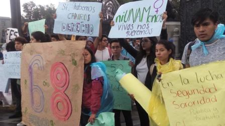 Reporta SSP 6 mil 500 personas en Marcha del Silencio. Foto tomada de la cuenta de twitter: @lucypapujoe