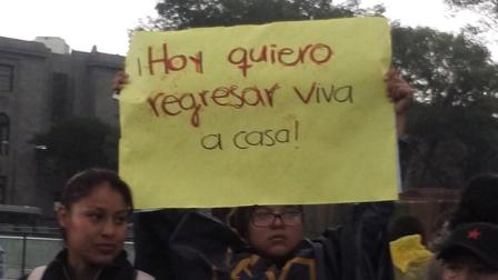 Reporta SSP 6 mil 500 personas en Marcha del Silencio. Foto tomada de la cuenta de twitter: @lucypapujoe