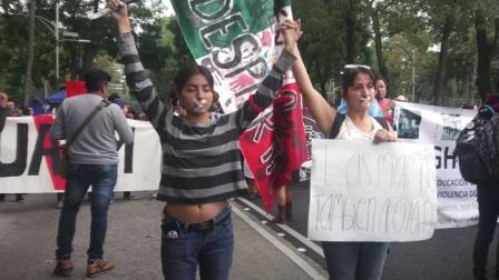 Reporta SSP 6 mil 500 personas en Marcha del Silencio. Foto tomada de la cuenta de twitter: @Hans2412