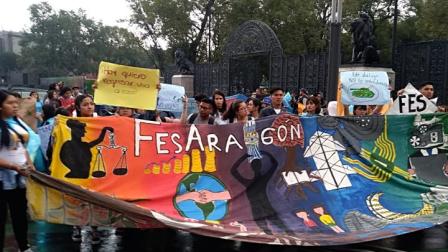 Reporta SSP 6 mil 500 personas en Marcha del Silencio. Foto tomada de la cuenta de twitter: @isa_mefo