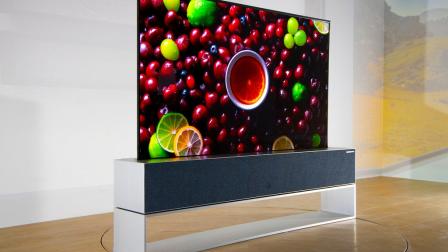 LG presenta la primera televisión enrollable