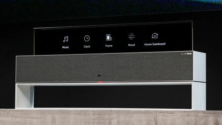 LG presenta la primera televisión enrollable