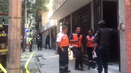 Los vulcanos rescataron a las mascotas que se encontraban dentro del departamento. Foto: Ricardo Vitela