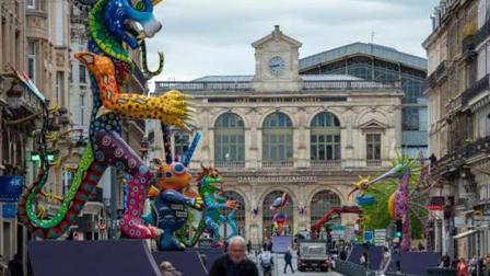 Alebrijes monumentales de Oaxaca llegan a festival de Francia