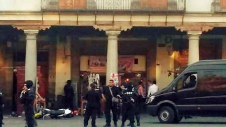 La captura de los imputados se realizó tras un operativo en Santo Domingo, Centro Histórico. Foto: Especial