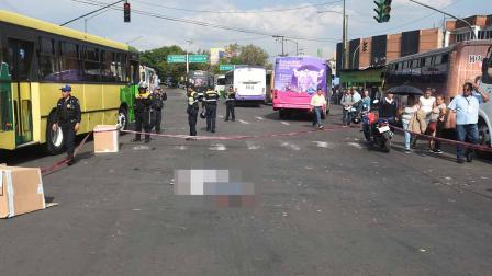 Conductor de tráiler no ve a peatón y lo arrolla en la MH