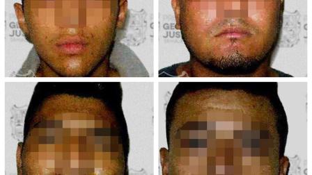 En un informe emitido por la Procuraduría General de justicia del Estado se confirmó que la resolución fue en contra de Carlos Arturo “N”, Lucio Alberto “N”, José Luis “N” y Enrique “N”.