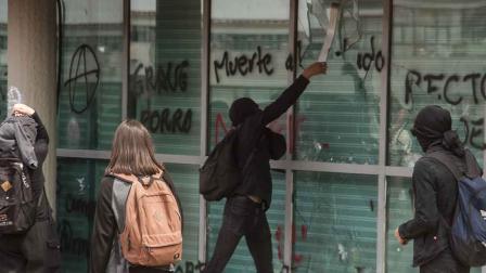  La tarde de este martes se realizó una marcha del Parque la Bombilla a Ciudad Universitaria, esto con motivo del ataque porril en 2018. Foto: Cuartoscuro