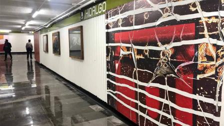 Arte llega a Metro Hidalgo