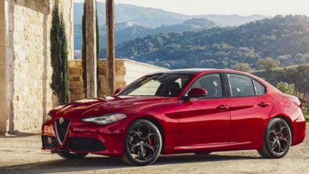 3. Alfa Romeo Giulia. A pesar de ser una de esas marcas que “deberían” ser garantía de calidad, el Giulia no le fue bien en las pruebas de Consumer Reports en cuanto a electrónica y tampoco con su motor cuatro cilindros y 280 CV versión veloce. Foto: Alfa Romeo Mx