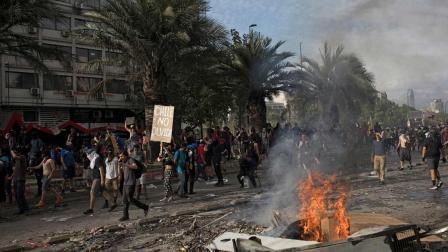 Suman 18 muertos por protestas en Chile