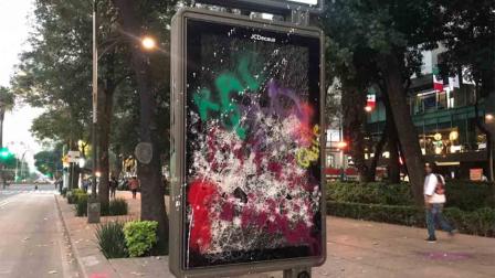 Vandalismo presente en marcha 'Ni Una Menos' pese a llamado a no violencia
