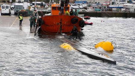 Captura España el primer narcosubmarino detectado en Europa