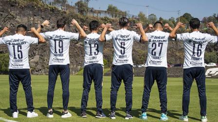 Pumas vs. Pachuca (domingo, 12:00 hrs). Los universitarios se reforzaron con seis elementos (Sebastián Saucedo, Favio Álvarez, Alejandro Mayorga, Johan Vásquez, Jerónimo Rodríguez y Leonel López) y recibirán a los Tuzos en su habitual horario de mediodía (Mexsport)