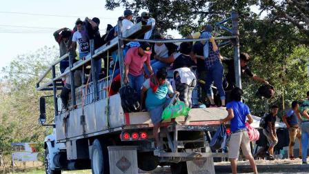 Olga Sánchez Cordero reiteró el compromiso del Gobierno de México para atender a migrantes, ‘a fin de asegurar que su ingreso a nuestro territorio sea de forma regular, ordenada y segura’.