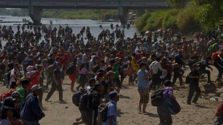 Agentes del INM rescataron a 402 personas migrantes que fueron trasladadas a las instalaciones del Instituto para proporcionarles alojamiento y servicios básicos de salud, agua y alimentación.
