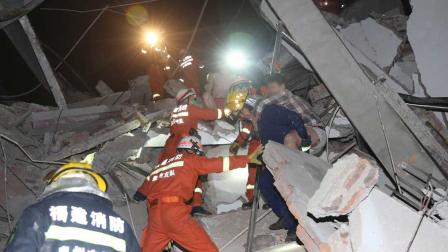 Se derrumba hotel usado para cuarentena en China