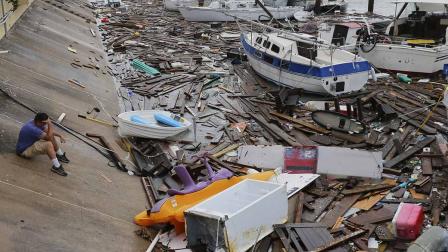 Así arrasa 'Hanna' con la costa sur de Texas