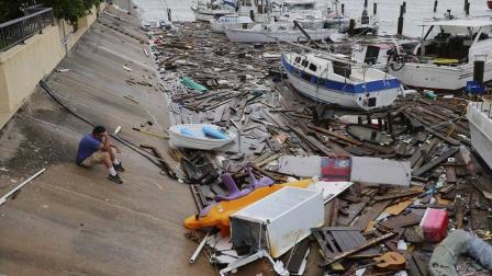 Así arrasa 'Hanna' con la costa sur de Texas