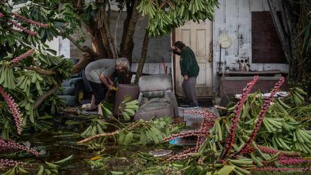 Así arrasa 'Hanna' con la costa sur de Texas