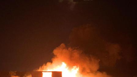 El evento de destrucción se llevó a cabo en instalaciones militares del municipio de Escobedo, ante la presencia del representante del Órgano Interno de Control de la FGR. Foto: Especial