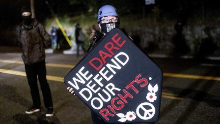 Protestas raciales en Portland cumplen 100 días