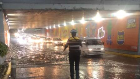 Tormenta inunda Viaducto, Periférico, Circuito Interior... 