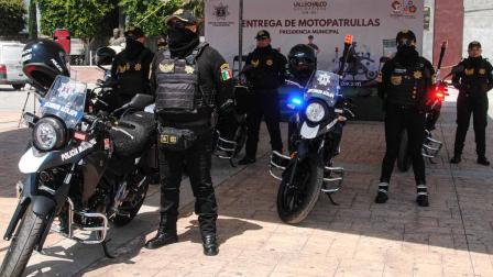 Valle de Chalco busca equipar a la corporación para dar atención inmediata a la población. Foto: Especial