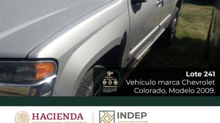 Durante la Novena Subasta con Sentido Social organizada por el INDEP; se vendieron 210 lotes, de 289 que se ofertaron a los compradores, por lo que el organismo obtuvo unos 16.3 mdp.