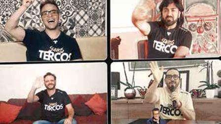 Los comediantes aportaron su buen humor durante la transmisión del día de ayer
