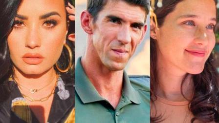 Demi Lovato, Michael Phelps y otros famosos que tuvieron fuertes crisis depresivas. Fotos: instagram