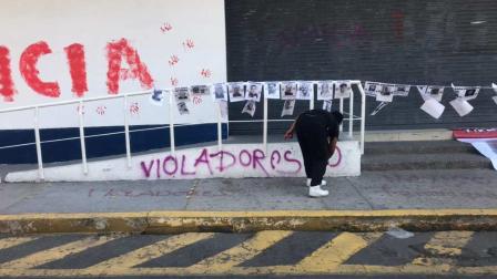 Con performance, exigen justicia por víctimas de violencia de género 