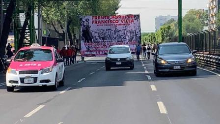 Se planta FPFV en avenida 20 de Noviembre tras marcha