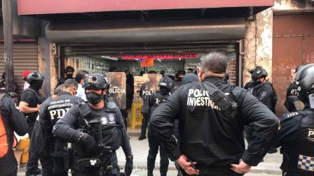 Aseguran inmueble y detienen a uno por operativo en Centro Histórico 