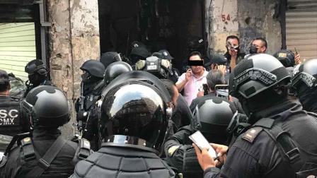 Aseguran inmueble y detienen a uno por operativo en Centro Histórico 
