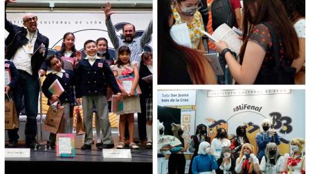 Festejo de la Feria Nacional del Libro de León en su edición 33.
