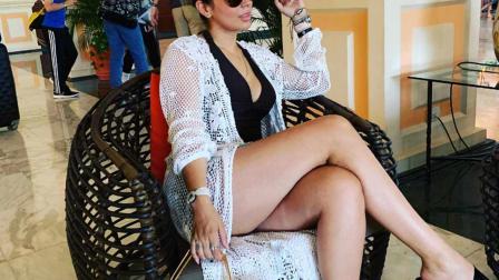 Itzel Cárdenas Hernández alistando un día de compras