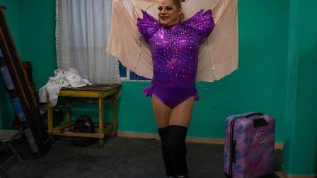 Miss Gaviota, luchadora trans en México