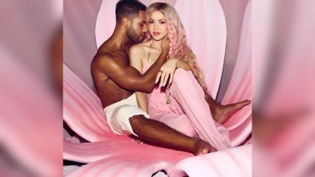 Shakira compartió imágenes con Lucien Leon Laviscount en Instagram