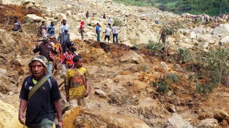 Papúa Nueva Guinea: Alud sepulta a 2 mil personas