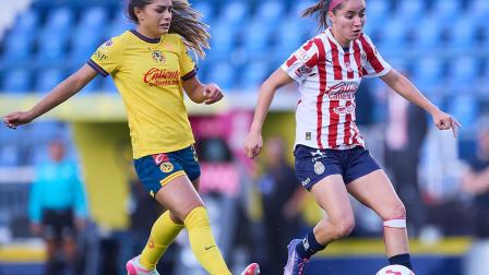 Son siete eliminatorias consecutivas en las que América Femenil eliminó a Chivas.