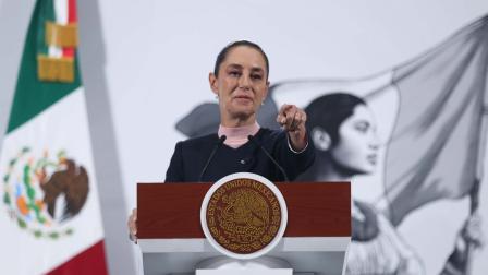 Sheinbaum dijo que pedirá explicaciones al gobierno de EU sobre la cancelación de vuelos desde CDMX. Foto: Cuartoscuro