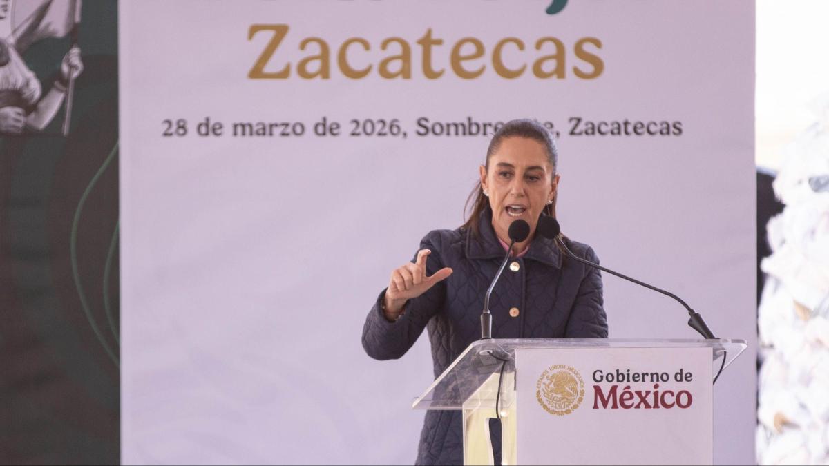 <![CDATA[México alcanza autosuficiencia alimentaria en frijol gracias a Zacatecas: Sheinbaum]]>
