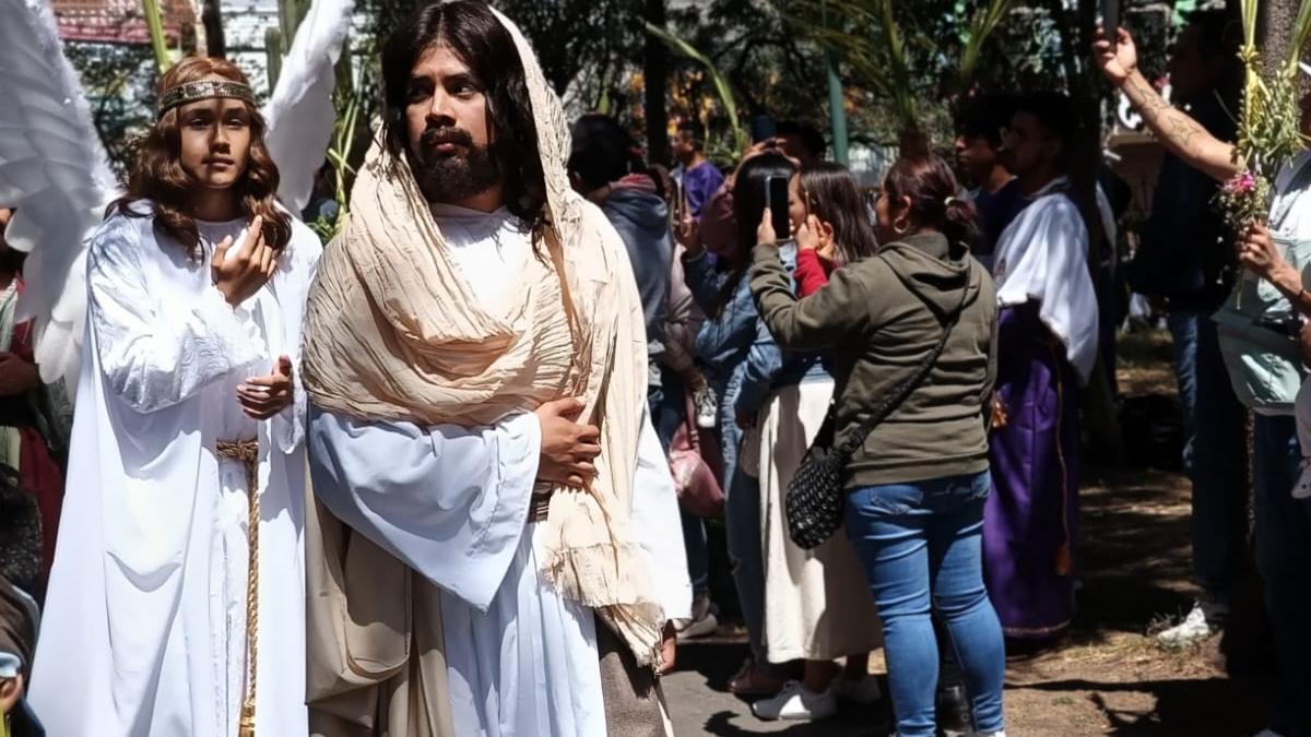 <![CDATA[Con Domingo de Ramos da inicio la representación del viacrucis en Iztapalapa]]>