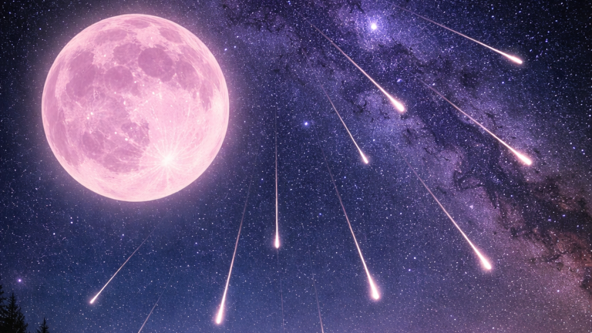 <![CDATA[Fenómenos astronómicos de abril 2026: Luna llena, lluvia de meteoros Líridas y más]]>