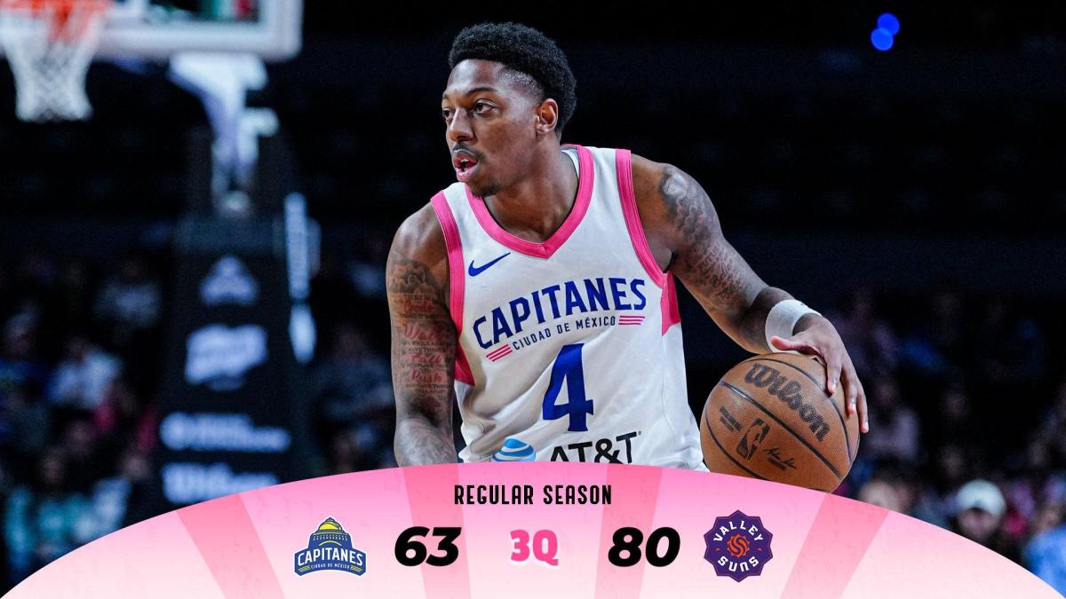 <![CDATA[¿Dónde y a qué hora ver el debut de los Capitanes en los playoffs de la NBA G League?]]>