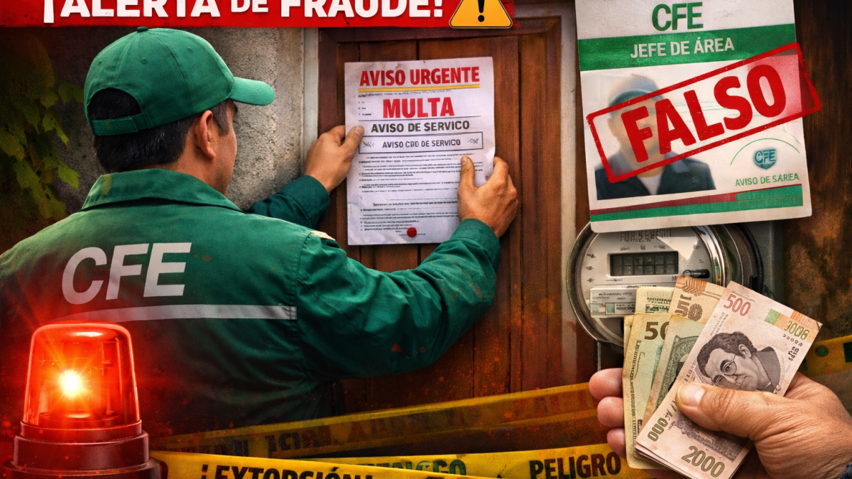 <![CDATA[¡Alerta en México! Así estafan casa por casa haciéndose pasar por la CFE]]>